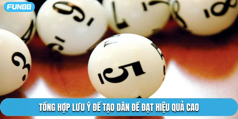 Tổng hợp lưu ý để tạo dàn đề đạt hiệu quả cao